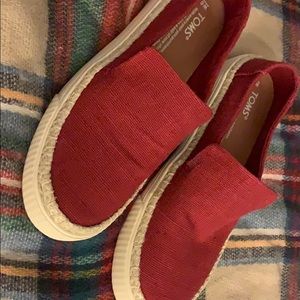Toms slip on sneakers